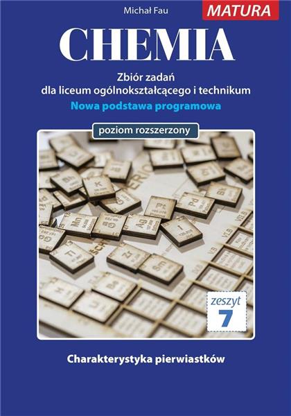 CHEMIA. ZBIÓR ZADAŃ DLA LICEUM OGÓLNOKSZTAŁCĄCEGO