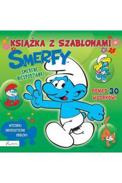 SMERFNE NIESPODZIANKI KSIĄŻKA Z SZABLONAMI PAPILON