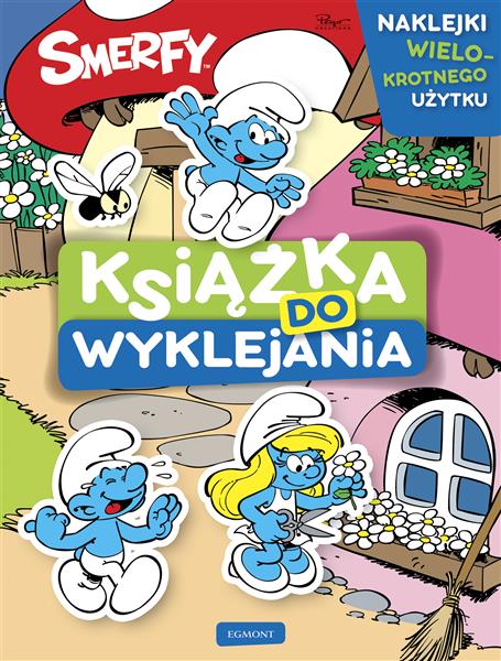 KSIĄŻKA DO WYKLEJANIA. SMERFY