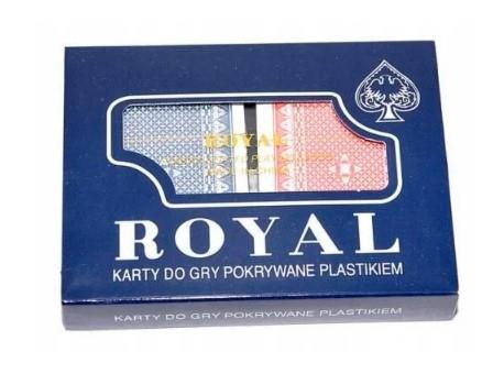 Karty do gry Royal 2 talie 17909