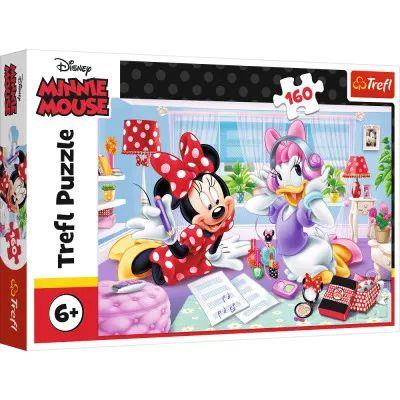 Puzzle 160 elementów. Minnie. Dzień z przyjaciółką