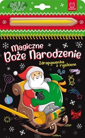 Magiczne Boże Narodzenie, zdrapywanka z rysikiem