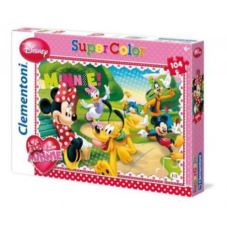 PUZZLE 104 ELEMENTY MINNIE 27889 CLEMENTONI