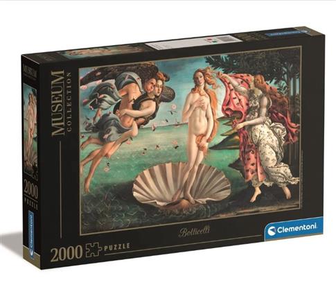 Clementoni, puzzle, The Birth Of Venus, 2000 el.