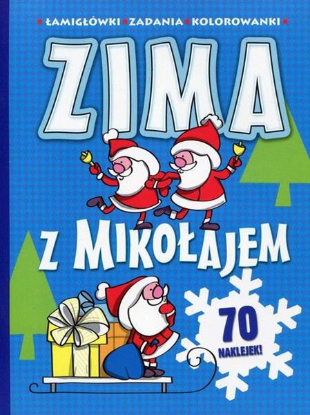 ZIMA Z MIKOŁAJEM. ŁAMIGŁÓWKI, ZADANIA, KOLOROWANKI