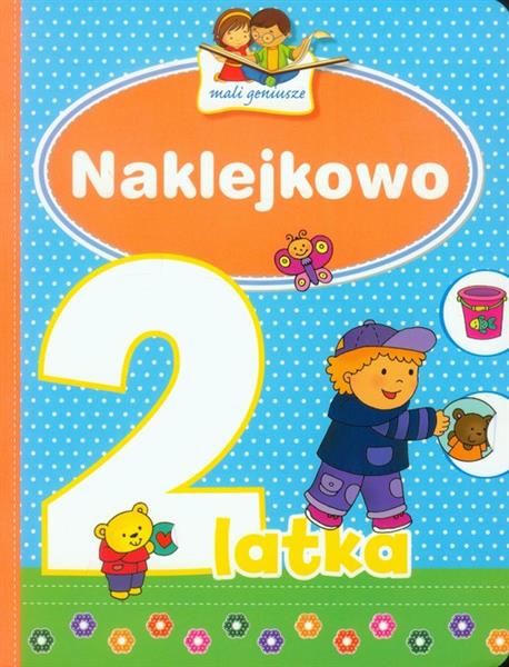 NAKLEJKOWO 2-LATKA. MALI GENIUSZE