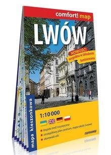 Comfort!map Lwów 1:10 000 plan miasta kieszonkowy