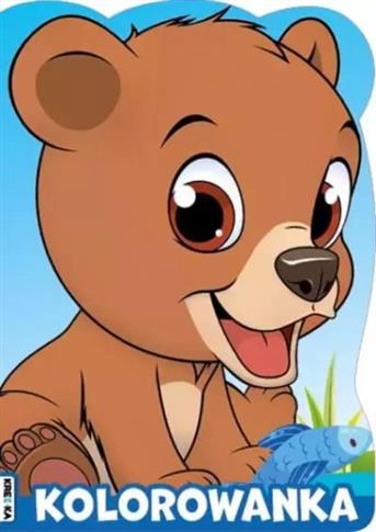 KOLOROWANKA WYKROJNIK MIŚ. BOOKS AND FUN