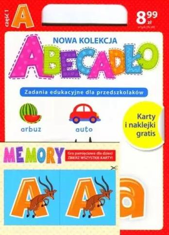 ABECADŁO. ZADANIA EDUKACYJNE DLA PRZEDSZKOLAKÓW. L