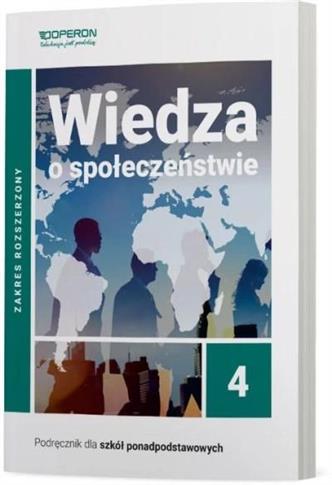 Wiedza o społeczeństwie 4. Podręcznik. Szkoła pona