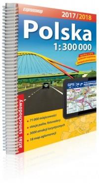 POLSKA ATLAS SAMOCHODOWY 1:300 000. 1:300 000