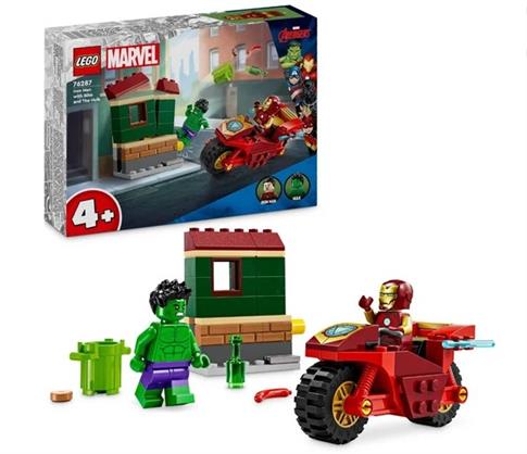 LEGO Super Heroes Marvel, Iron Man z motocyklem i