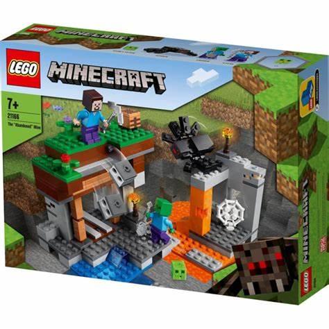 LEGO MINECRAFT -  OPUSZCZONA  KOPALNIA 21166