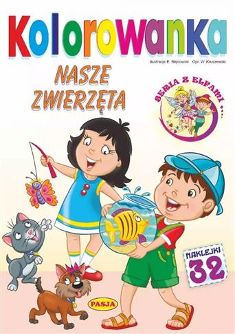 NASZE ZWIERZĘTA. KOLOROWANKA