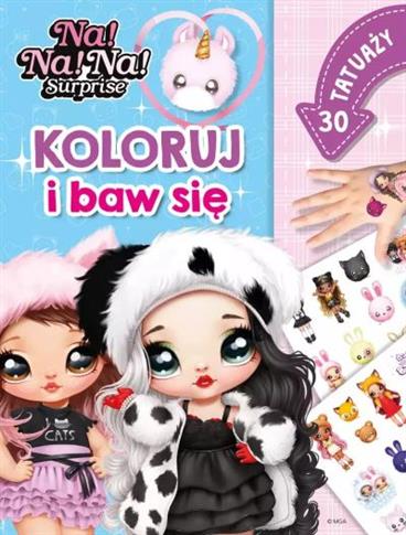NA! NA! NA! SURPRISE. KOLORUJ I BAW SIĘ. 30 TATUAŻ