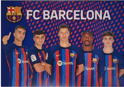 BLOK RYSUNKOWY A4 FC BARCELONA