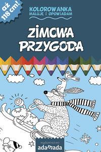 ZIMOWA PRZYGODA KOLOROWANKA