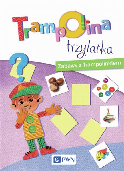 TRAMPOLINA TRZYLATKA. ZABAWY Z TRAMPOLINKIEM