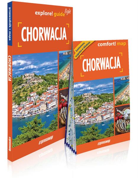 CHORWACJA LIGHT: PRZEWODNIK + MAPA