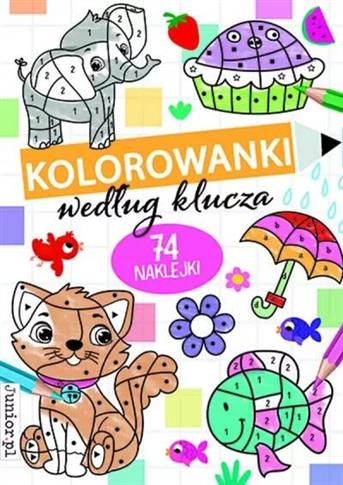 kolorowanki według klucza