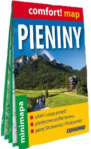 PIENINY. LAMINOWANA MINIMAPA, 1:50 000