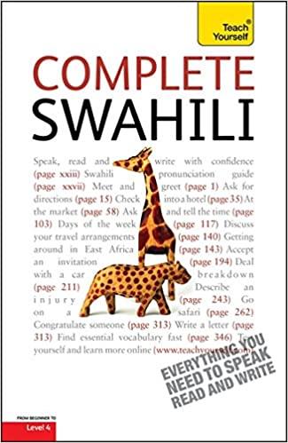 Complete Swahili Beginner to Intermediate Course: