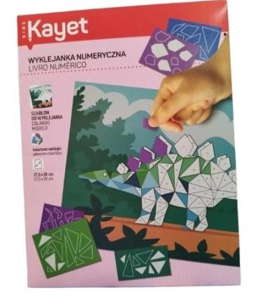 WYKLEJANKA NUMERYCZNA KAYET dinozaur