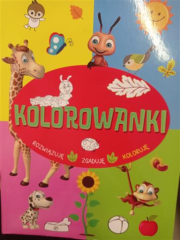 Kolorowanki rozwiązuje zgaduje koloruje
