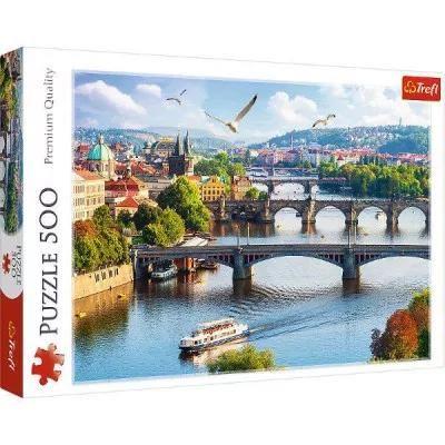 Trefl, puzzle, Praga, Czechy, 500 el.