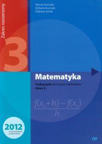 MATEMATYKA 3. PODRĘCZNIK DO LICEÓW I TECHNIKÓW.