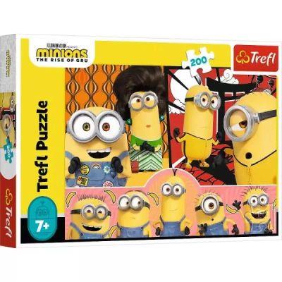 Puzzle 200 elementów. Minionki w akcji