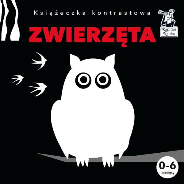KSIĄŻECZKA KONTRASTOWA. ZWIERZĘTA