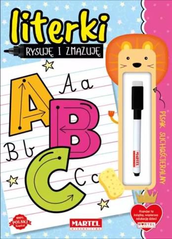 LITERKI Z FLAMASTREM. RYSUJĘ I ZMAZUJĘ