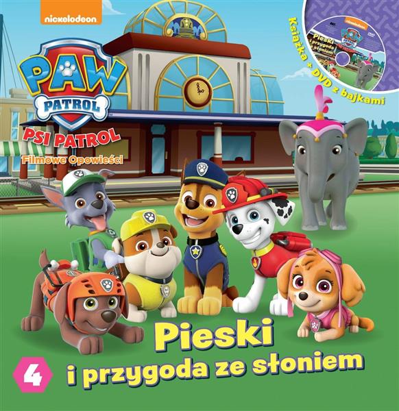 PSI PATROL. CZĘŚĆ 4. PIESKI I PRZYGODA ZE SŁONIAMI