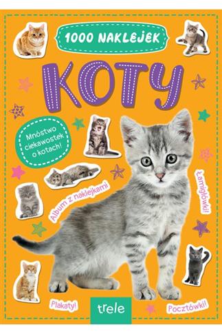 Koty. 1000 naklejek