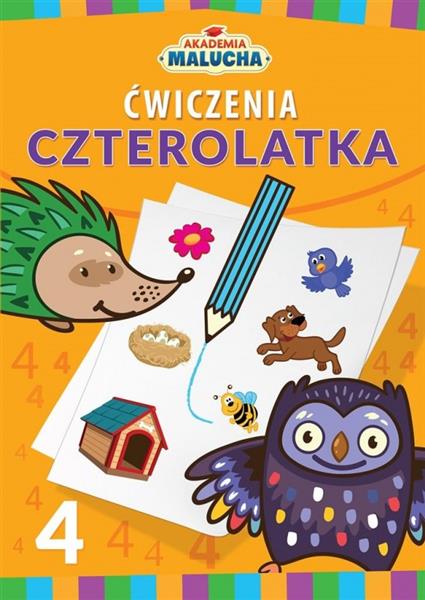 AKADEMIA MALUCHA. ĆWICZENIA CZTEROLATKA