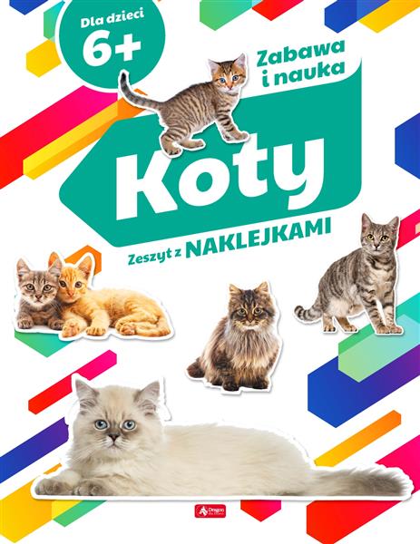 KOTY. ZESZYT Z NAKLEJKAMI