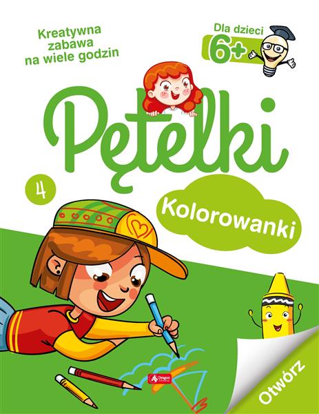 PĘTELKI. CZĘŚĆ 4. KOLOROWANKI