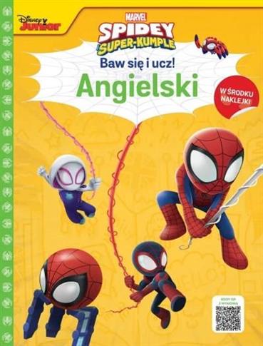 Baw się i ucz! Angielski. Marvel Spidey i super-ku