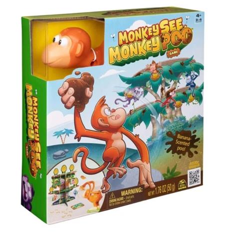 Monkey See Monkey Poo Gra zręcznościowa Rzucające
