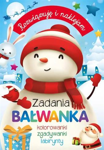 ROZWIĄZUJĘ I NAKLEJAM. ZADANIA BAŁWANKA
