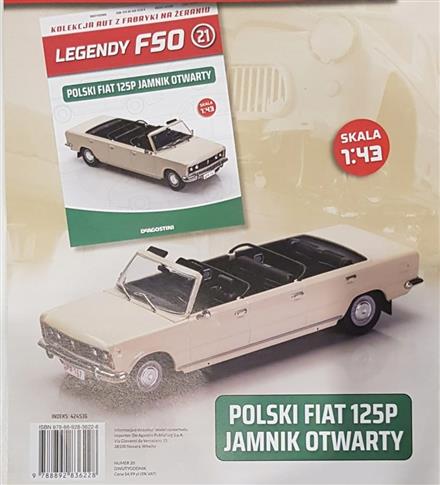 Legendy FSO nr 21 POLSKI FIAT 125P