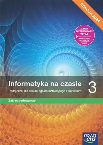 Nowa informatyka na czasie podręcznik 3 liceum i