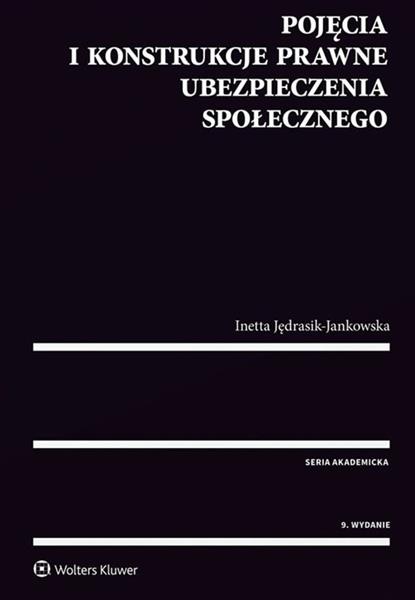 POJĘCIA I KONSTRUKCJE PRAWNE UBEZPIECZENIA