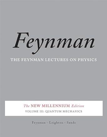 Feynman Lectures on Physics 3