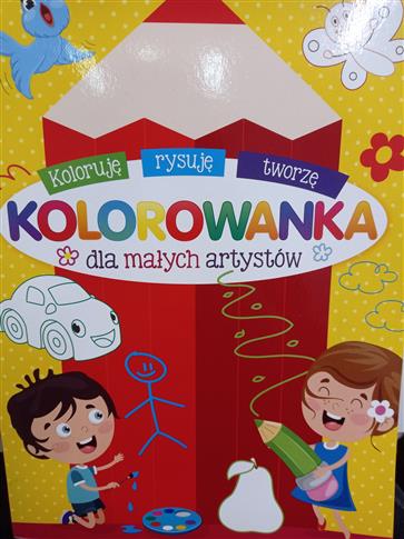 kolorowanka dla małych artystów