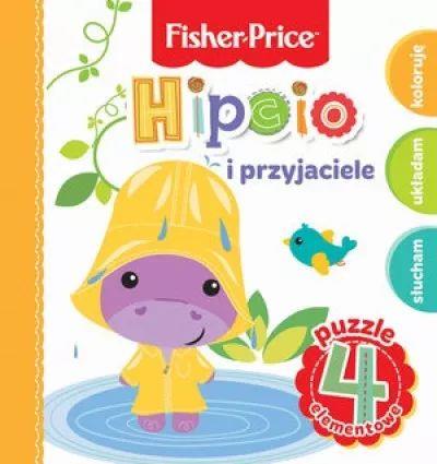 Fisher Price Puzzle 4 elementy. Hipcio i przyjacie