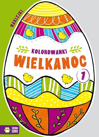 KOLOROWANKI WIELKANOC. JAJKO CZ.1