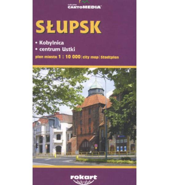 SŁUPSK PLAN MIASTA MAPA 1:11 600 CARTOMEDIA