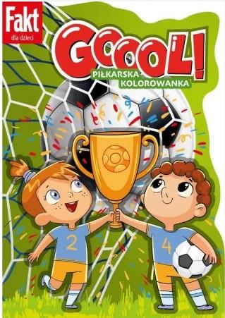GOOOL! PIŁKARSKA KOLOROWANKA